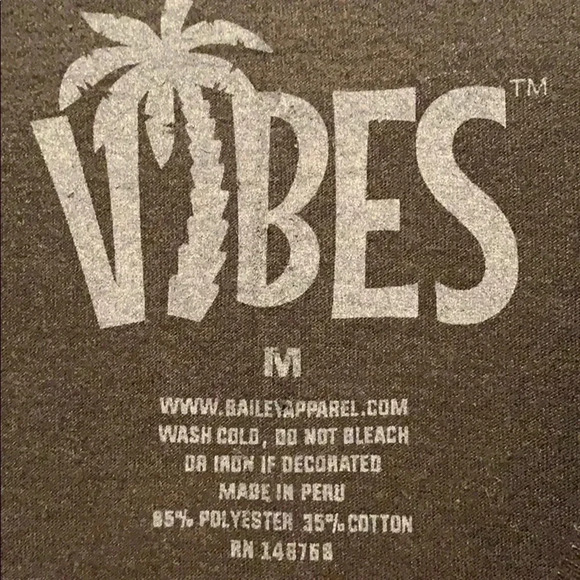 Cali Vibes Black Long Sleeve Logo T-Shirt - Picture 5 of 8
